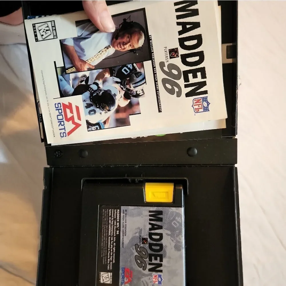 Sega Genesis Madden 96 Game Cartridge